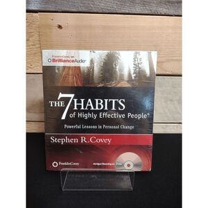 NEW The 7 Habits of Highly Effective People / Stephen R. Covey Abridged on 3 CDs